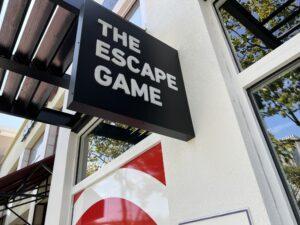 Blade sign for The Escape Game