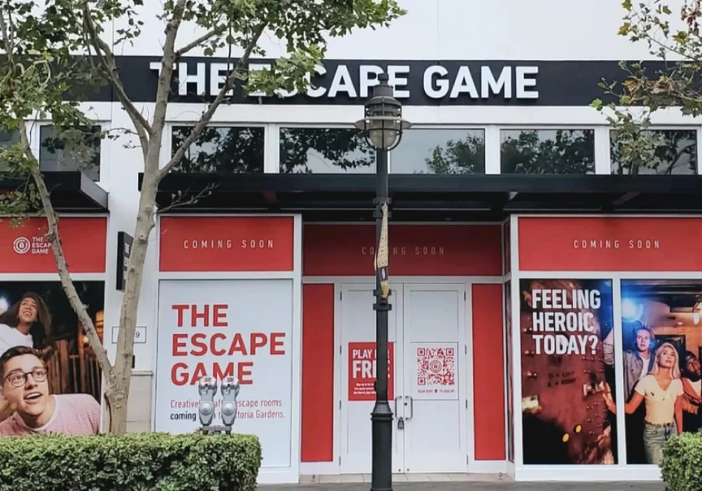 Escape Game Rancho Cucamonga Channel Letters and Blade Sign