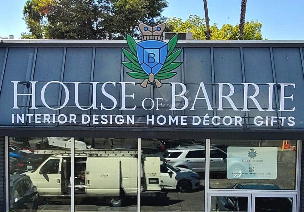 House of Barrie Outdoor Signs Los Angeles