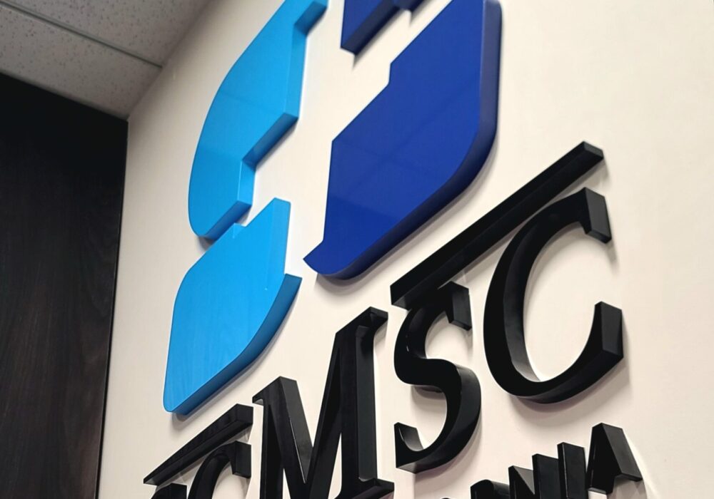 SCMSC Lobby Sign Sherman Oaks