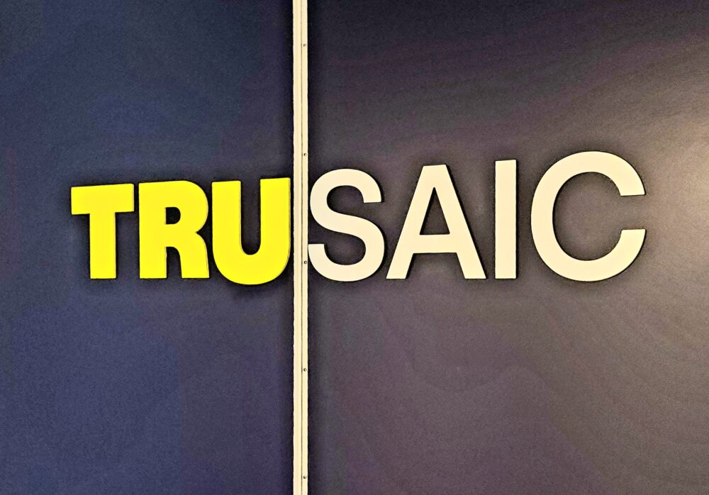 Acrylic Door Sign for Trusaic Los Angeles