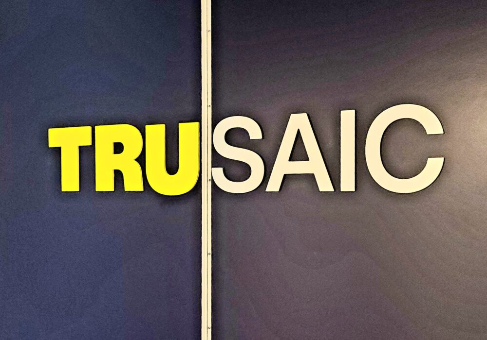Acrylic Door Sign for Trusaic Los Angeles