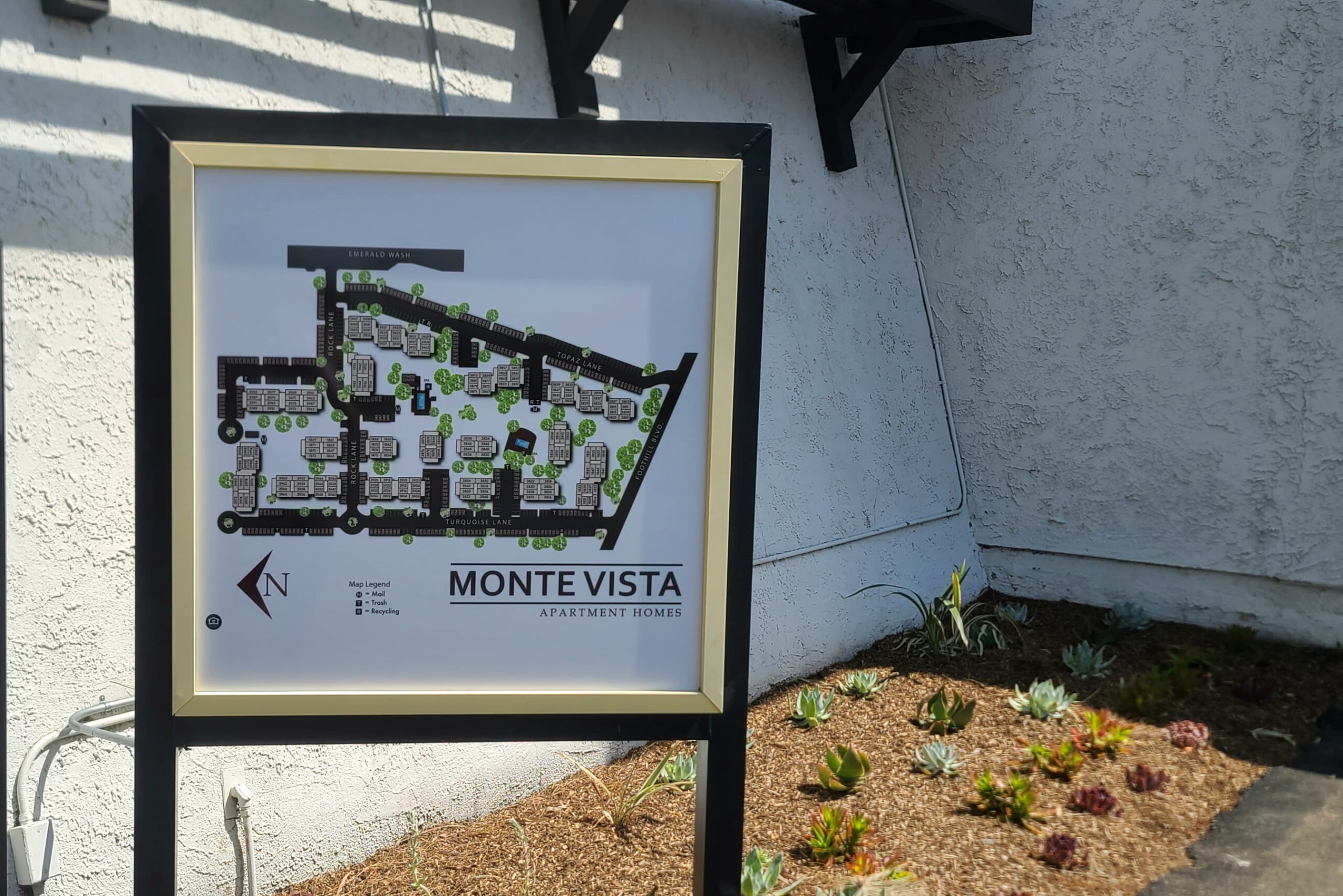 Durable acrylic materials for long-lasting directory map signage