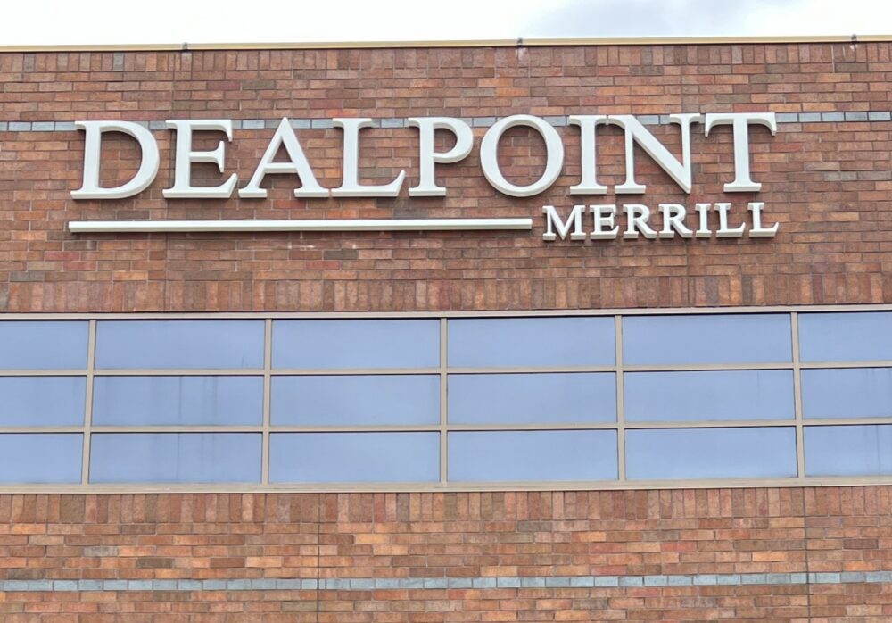 Outdoor Sign for Dealpoint Merrill Woodland Hills