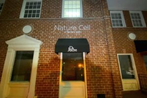 Prominent outdoor sign highlights Nature's Cell's presence