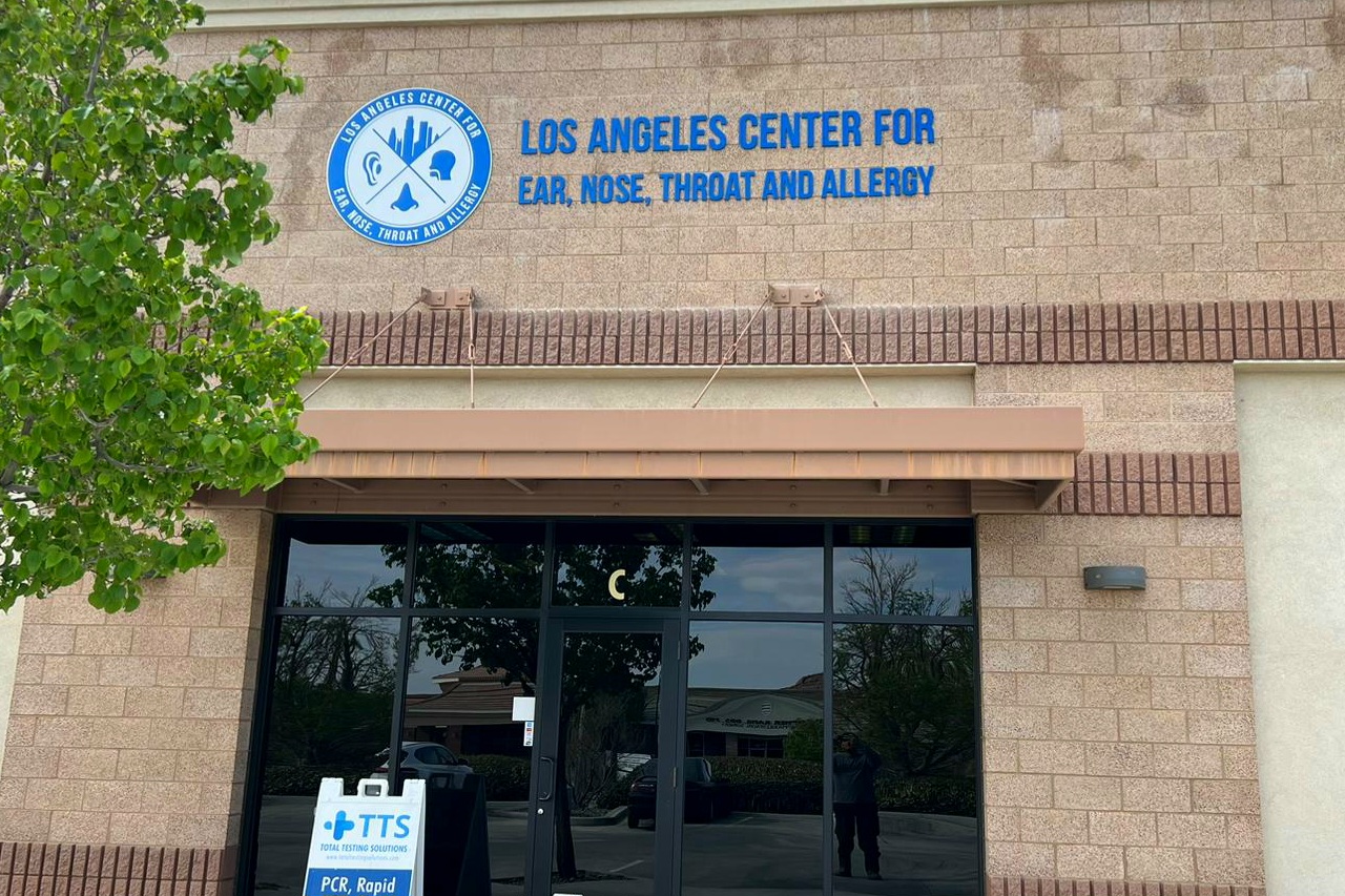 An outdoor sign made of durable materials
