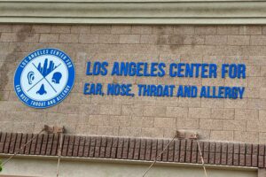 Read more about the article Outdoor Sign for Total Testing LA Center E.N.T. Palmdale