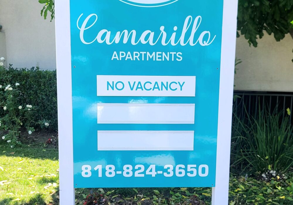 Camarillo Apartments Sign Toluca Lake