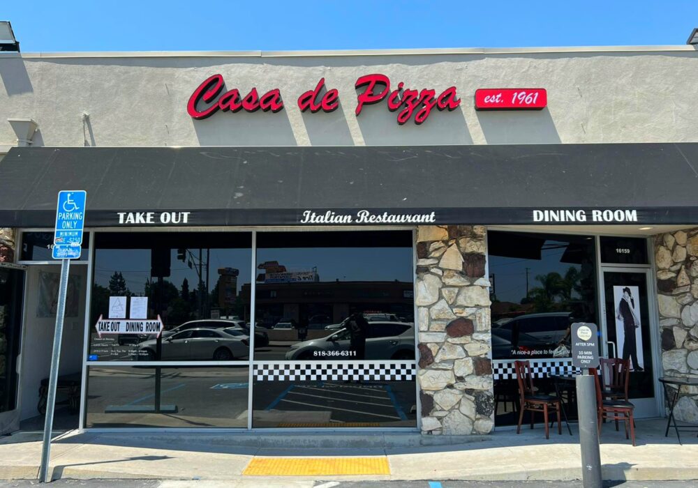 Channel Letters Casa De Pizza & Highland Liquor Granada Hills