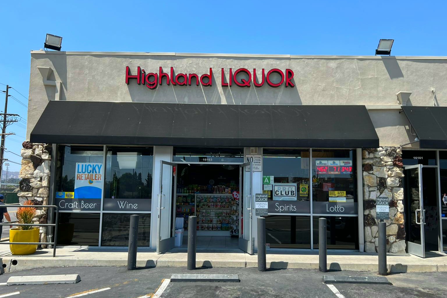Spirits & Cheers - Highland Liquor! Channel Letters Sign