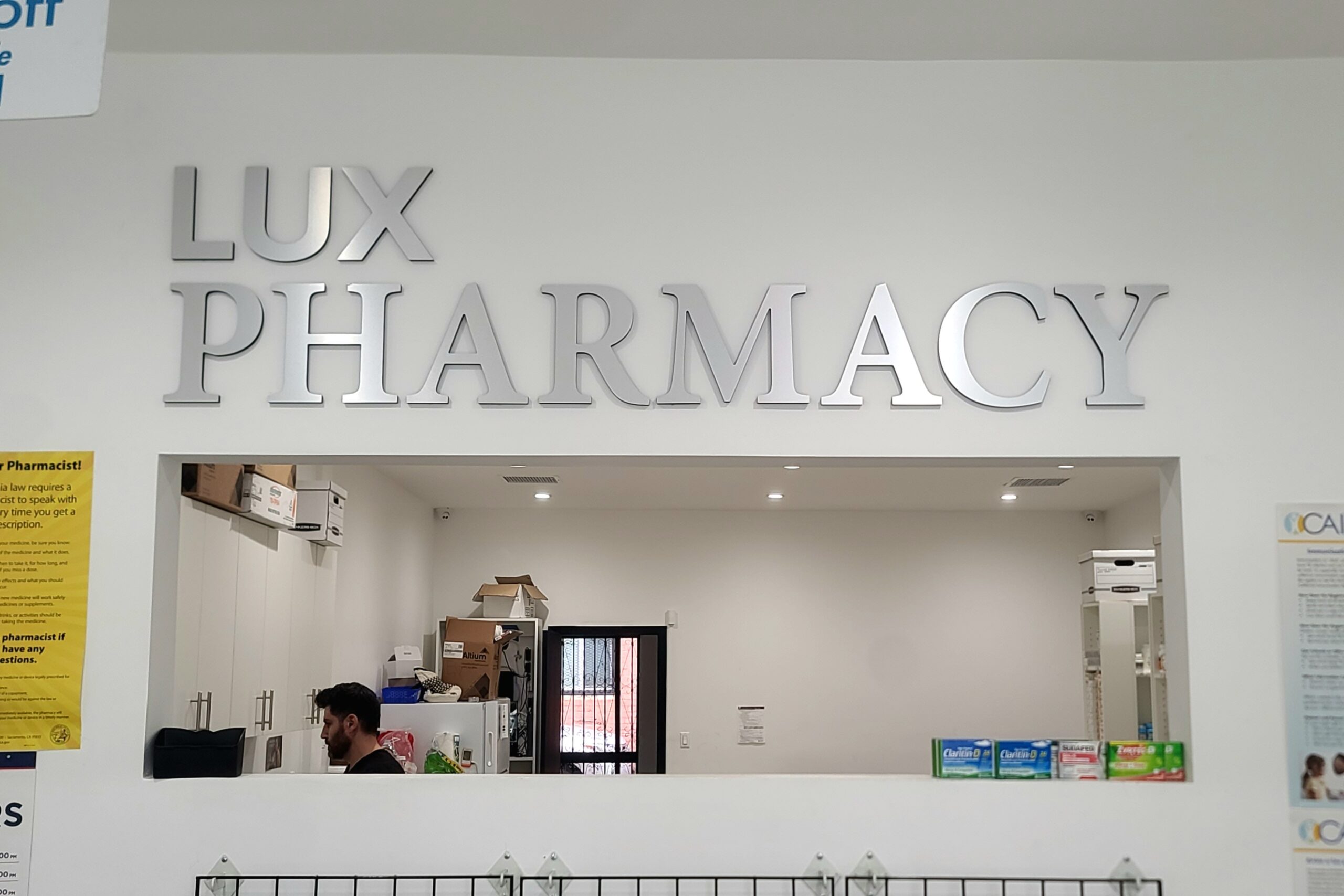 You are currently viewing Lux Pharmacys’ Indoor Sign Los Angeles