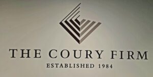 Read more about the article Lobby Sign for The Coury Firm Los Angeles