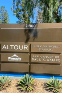 Monument Sign makes a statement on your pavement 