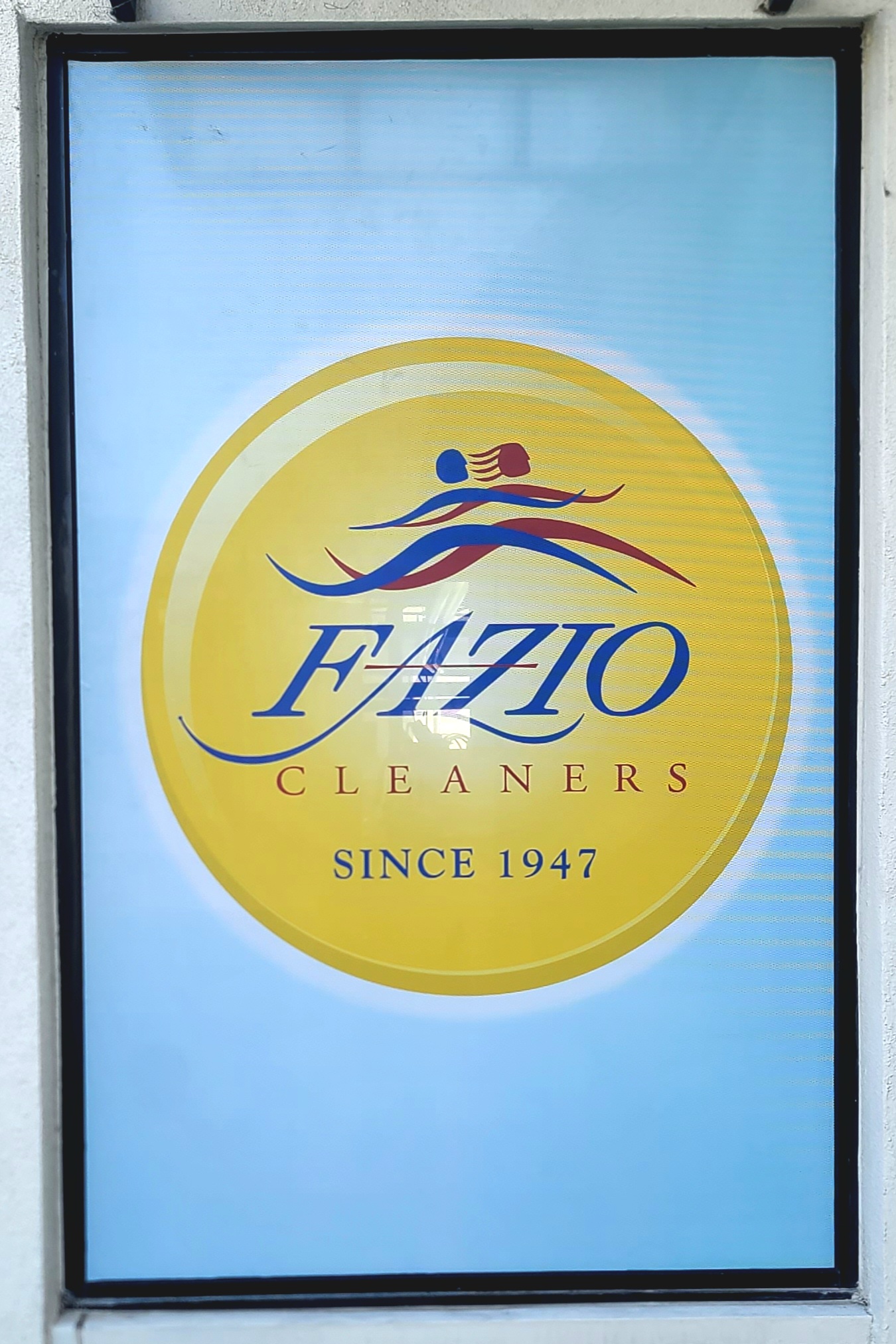 Eye-Catching Elegance: Standout window graphics for Fazio Cleaners