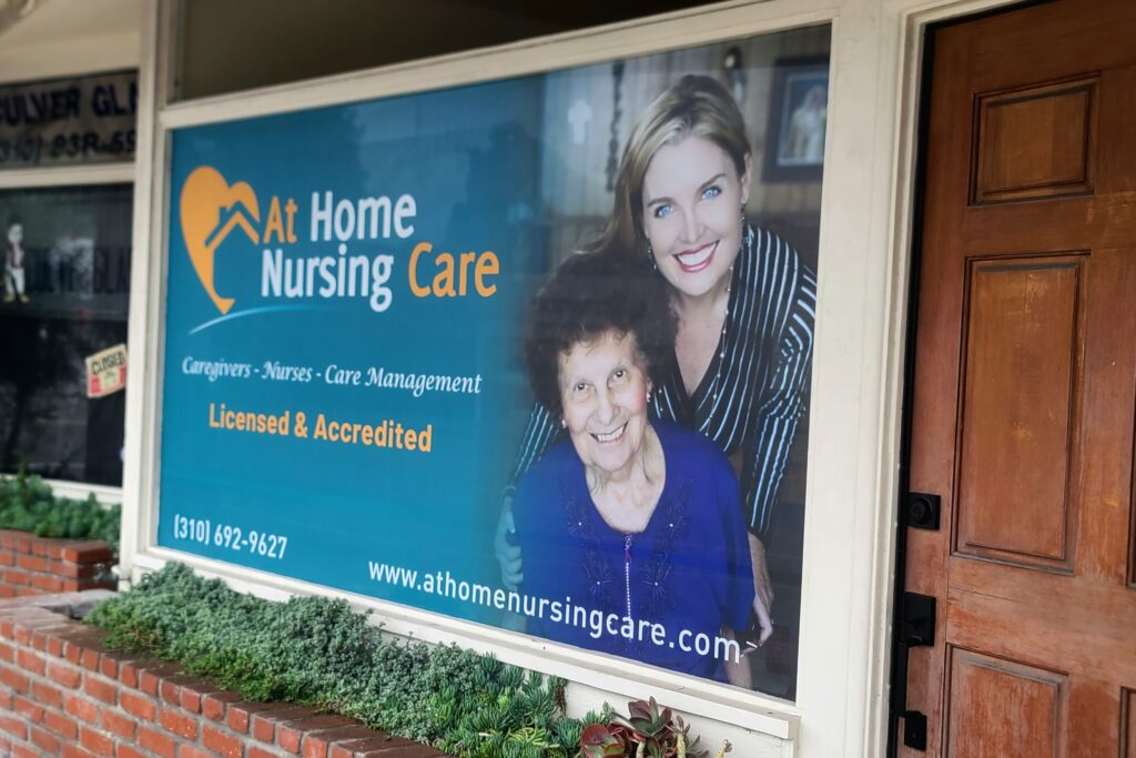 At Home Nursing Window Graphics Culver City – Premium Solutions