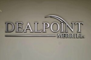 Dealpoint Merrill Lobby Sign Woodland Hills