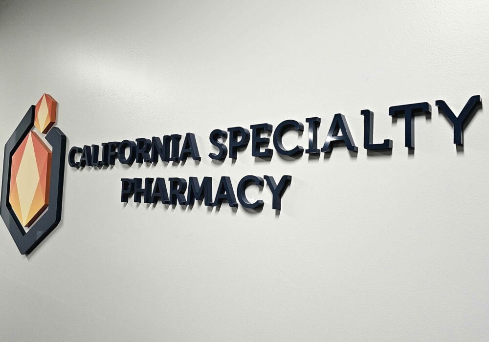 California Speciality lobby signs, etc. Whittier 