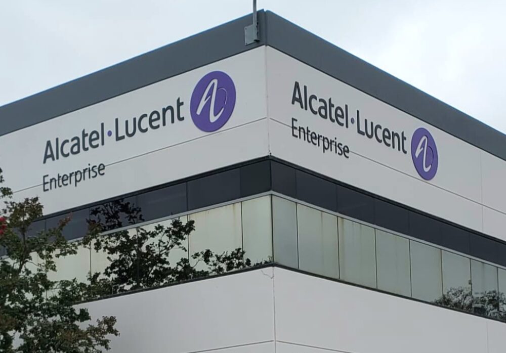 Alcatel Lucent Outdoor Sign Thousand Oaks
