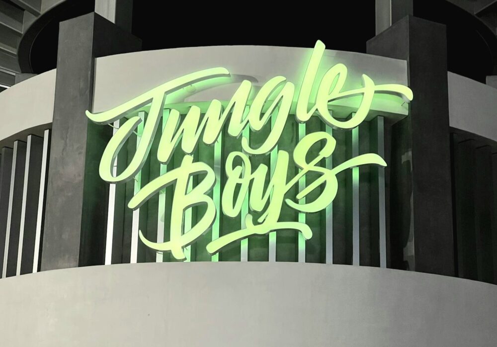 Jungle Boys Channel Letters Alameda
