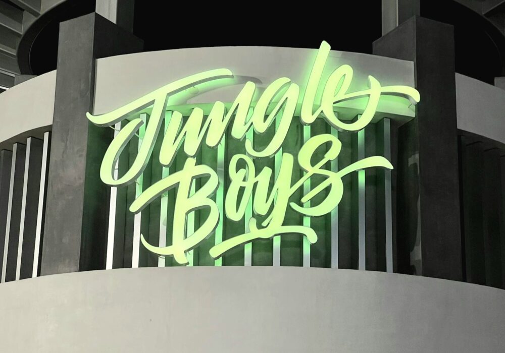 Jungle Boys Channel Letters Alameda