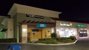 Read more about the article The Joint Chiropractor Window Graphics and Channel Letters Padadena