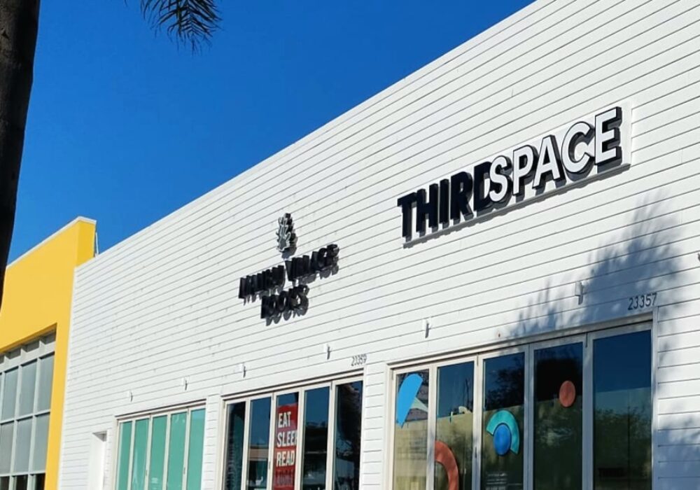 Third Space Malibu Channel Letters