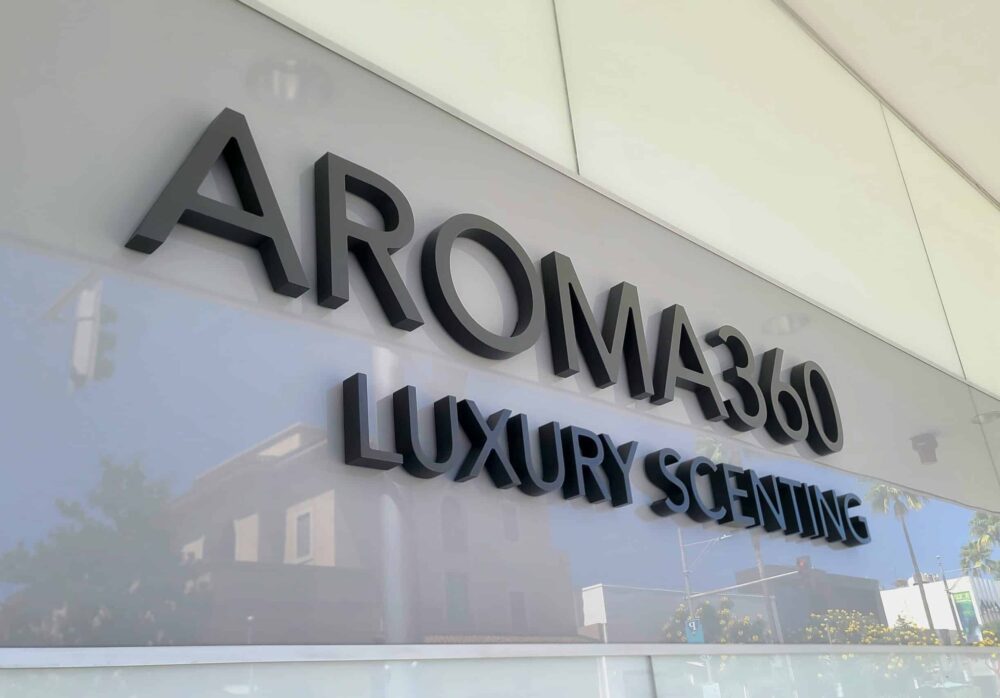 Aroma 360 Beverly Hills Dimensional Letters