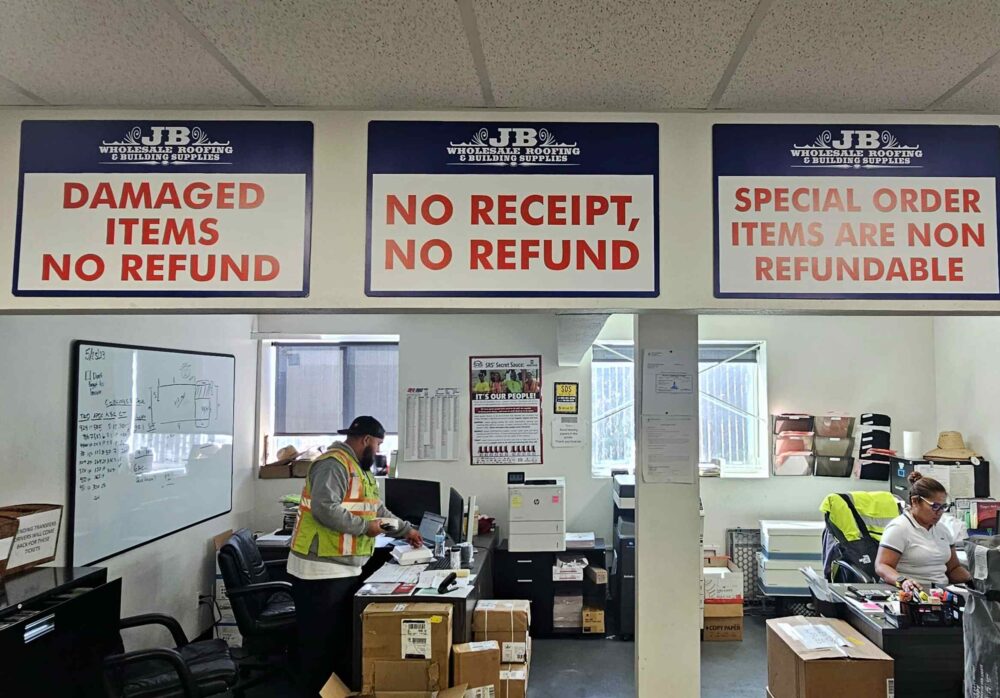 Roofline Supply & Delivery Sun Valley Small Signs 