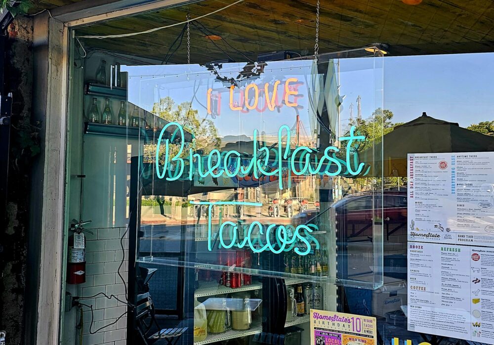 Home State Neon Sign Los Angeles 