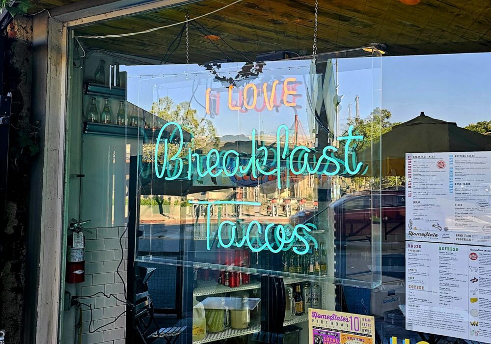 Home State Neon Sign Los Angeles 