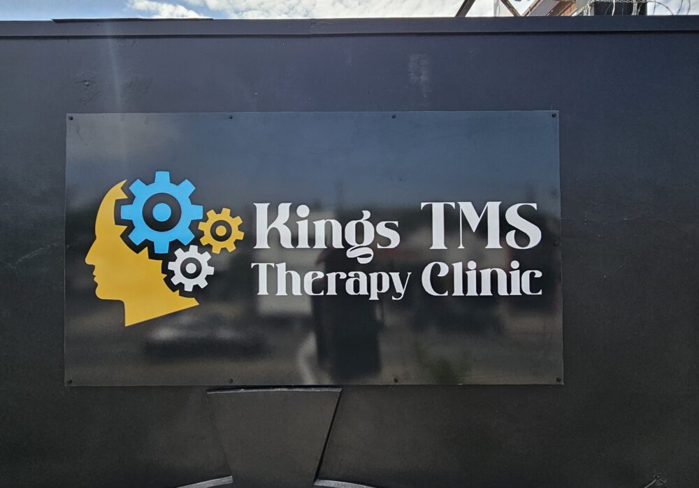 King’s TMS  exterior sign and window decals Los Angeles 