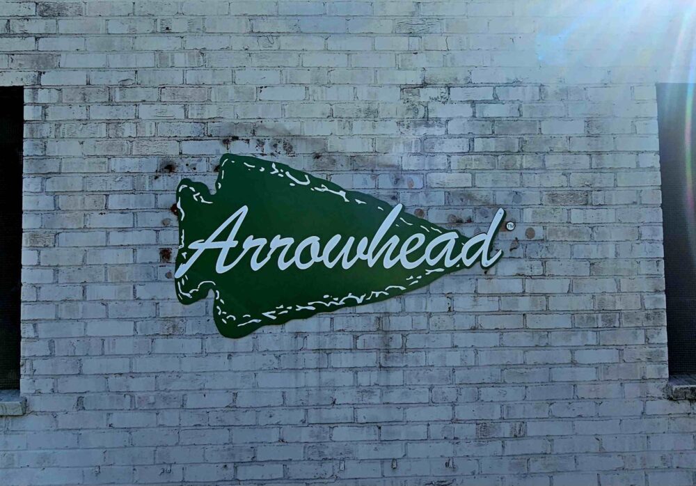 Arrowhead Brass Outdoor Signs Los Angeles 