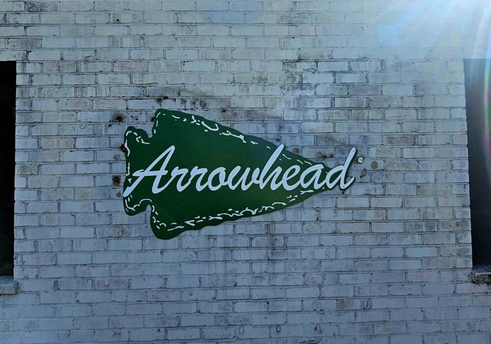 Arrowhead Brass Outdoor Signs Los Angeles 