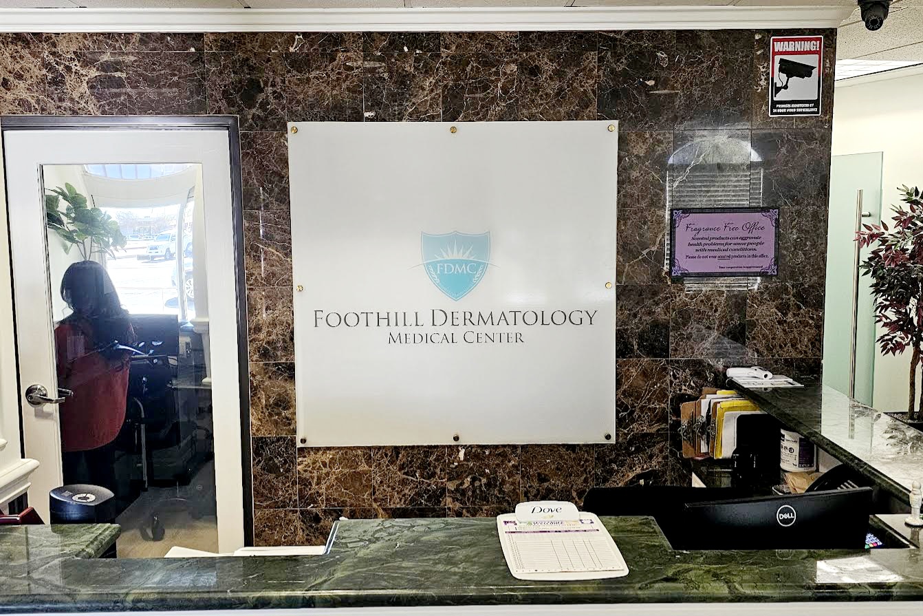 You are currently viewing Foothill Dermatology Reception Sign Glendora