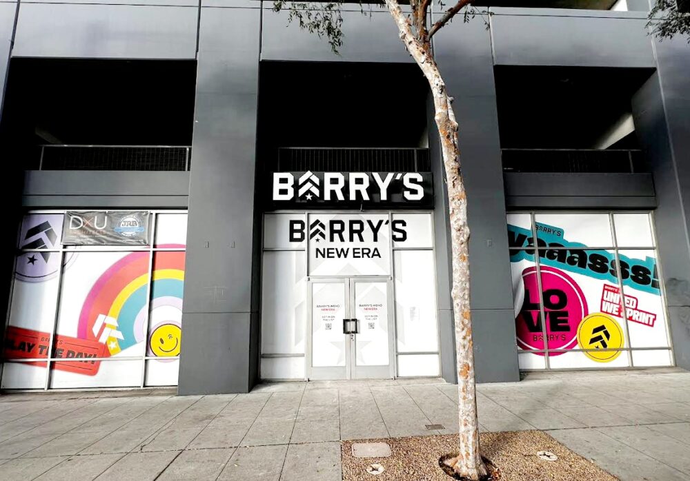 Barry’s Bootcamp Weho Multiple Signs
