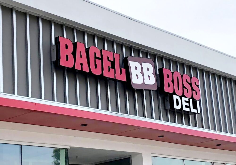 Bagel Bros Channel Letters Burbank 