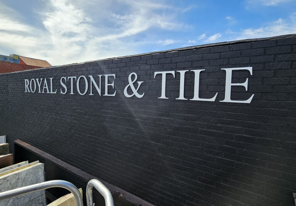 Royal Stone Dimensional Signage Los Angeles