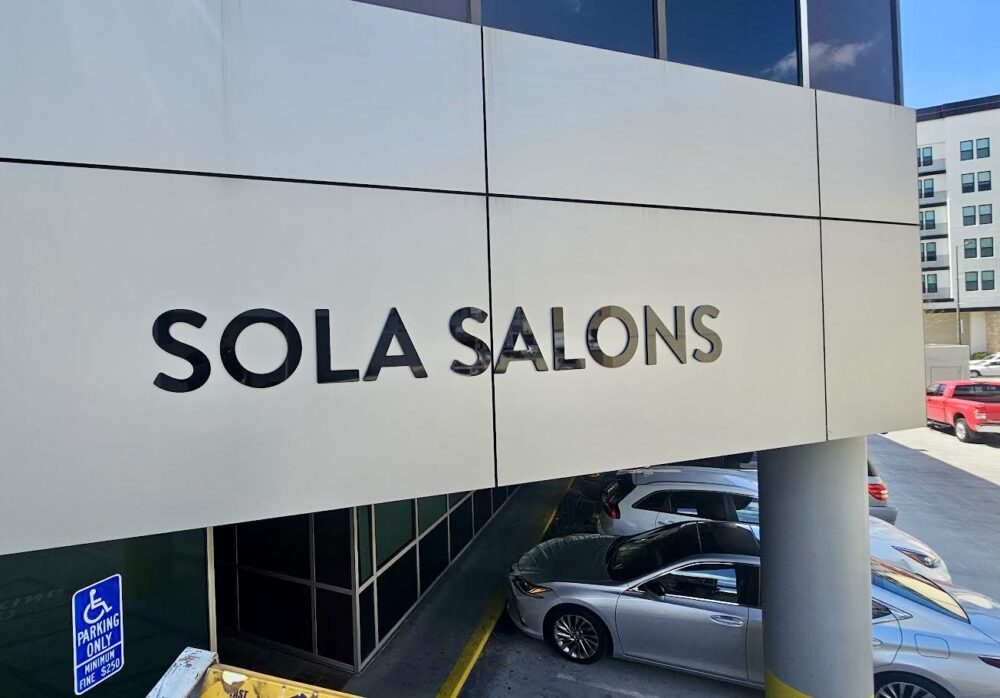 Sola Salons Signage Burbank