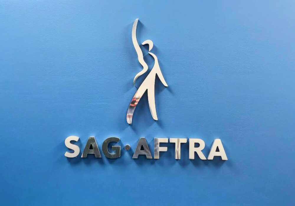 Sag Aftra Lobby Sign Los Angeles