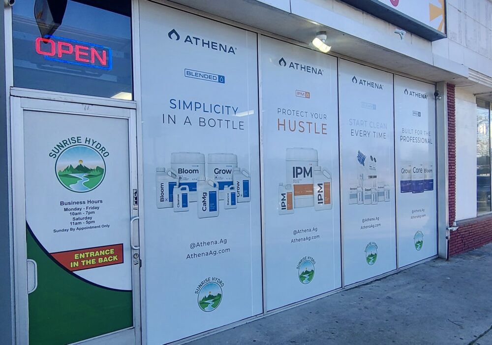 Athena AG Sunrise Hydro Window Graphics