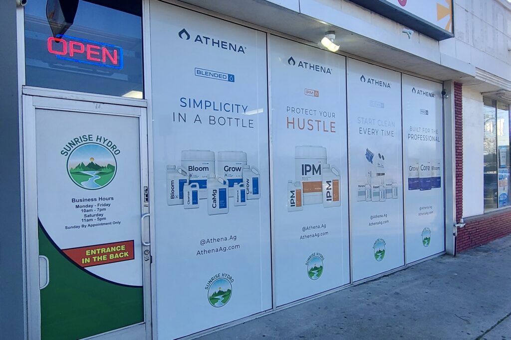 Athena AG Sunrise Hydro Window Graphics – Premium Solutions