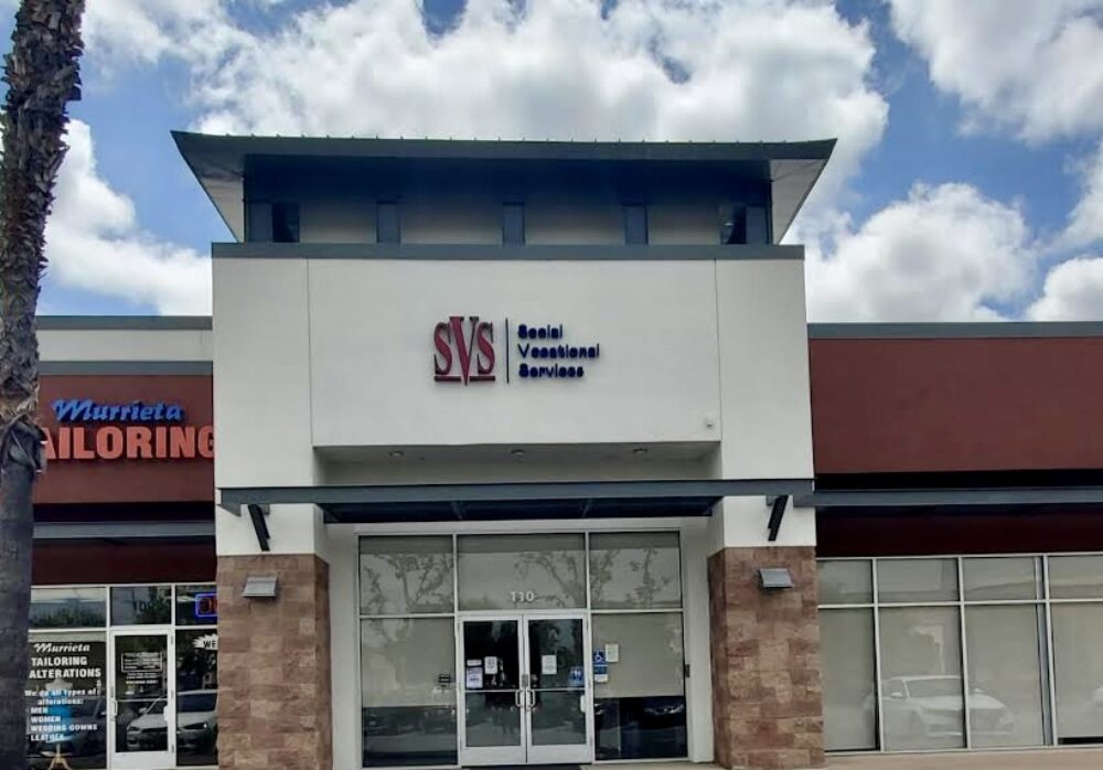 Social Vocational Services Murrieta Channel Letters