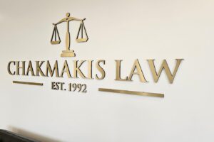 Read more about the article Chakmakis Law Lobby Sign Beverly Hills