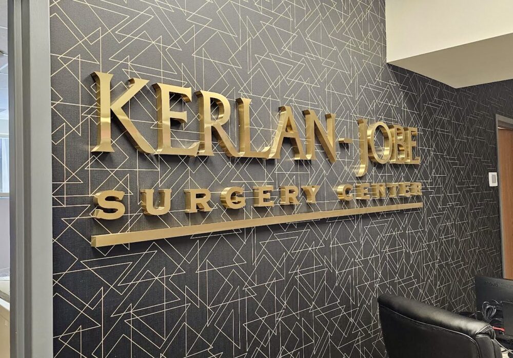 Kerlan Jobe Professional Medical Signage Los Angeles