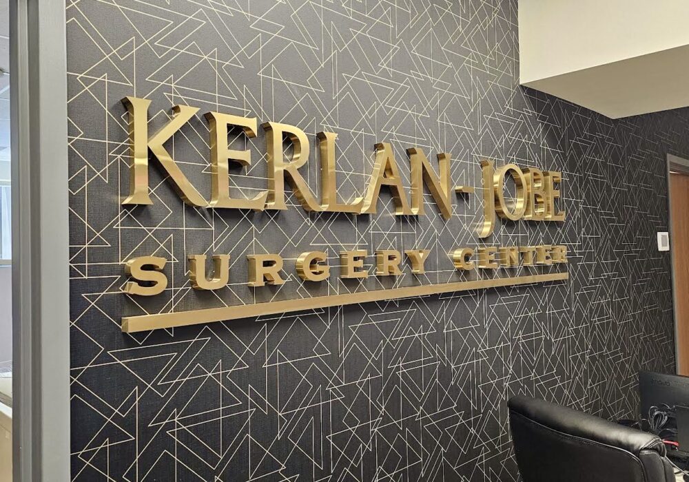 Kerlan Jobe Professional Medical Signage Los Angeles
