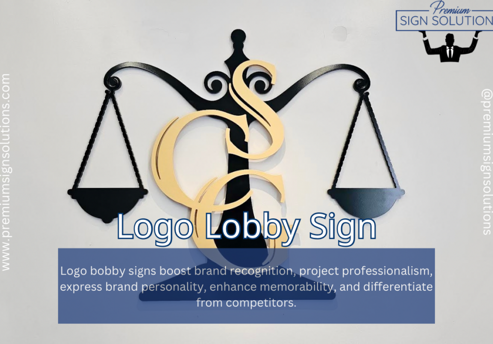 SCG Law Brushed Metal Signage Burbank