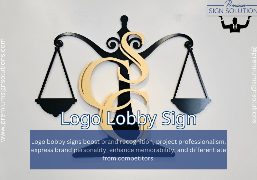 SCG Law Brushed Metal Signage Burbank