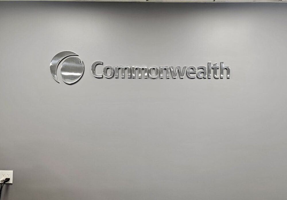 Commonwealth Branded signage  Newport Beach