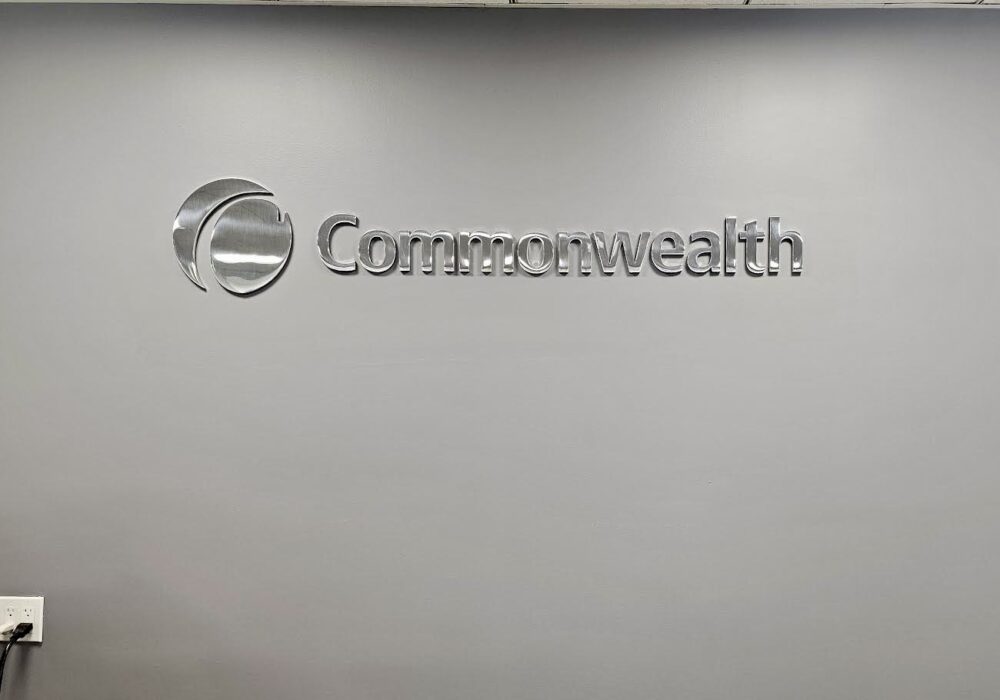 Commonwealth Branded signage  Newport Beach