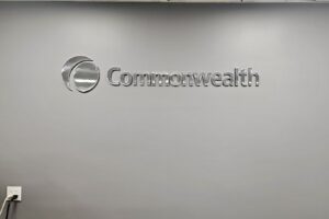 Read more about the article Commonwealth Lobby Sign Newport Beach